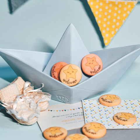 Biscotti stampati a tema battesimo - Idee regalo Biscotti stampati a tema battesimo - Idee regalo