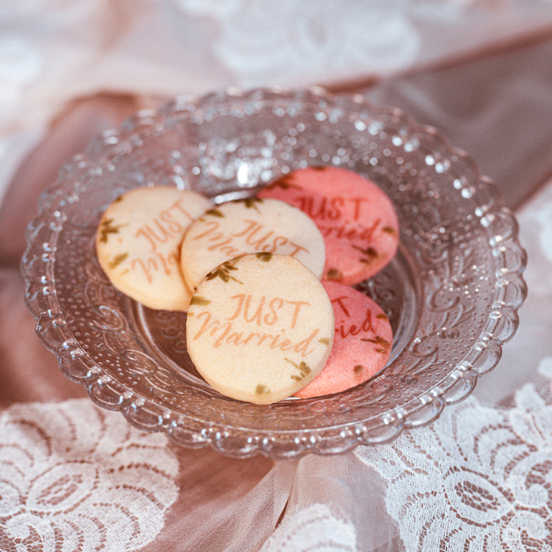 Biscotti personalizzabili a tema wedding matrimonio sposi - Idee regalo