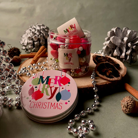 CHRISTMAS - Vasetto Marshmallow e bon bon