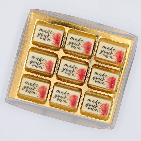 Scatola di cioccolatini personalizzati stampati scritta frase foto logo immagine - Idee regalo eventi