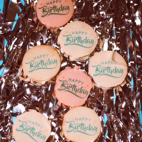 Biscotti personalizzati a tema compleanno festa party - Idee regalo