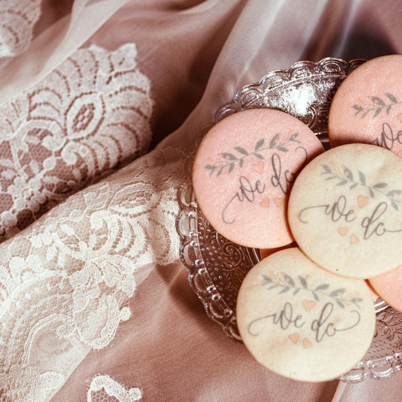Biscotti stampati a tema matrimonio wedding sposi - Idee regalo