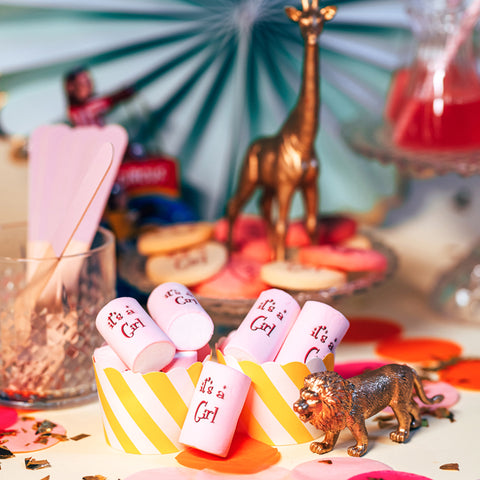 Marshmallow marshmellow personalizzati a tema baby shower - Idee regalo eventi